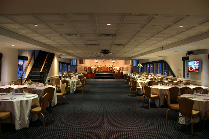 NYC Motor Yacht Atlantis main deck